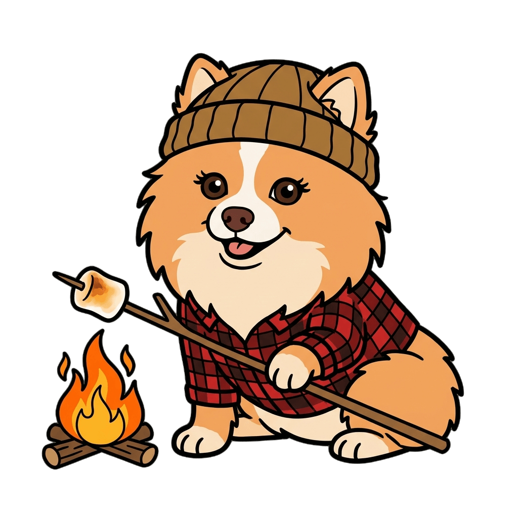 Gigi rendered by Furmous as Camping